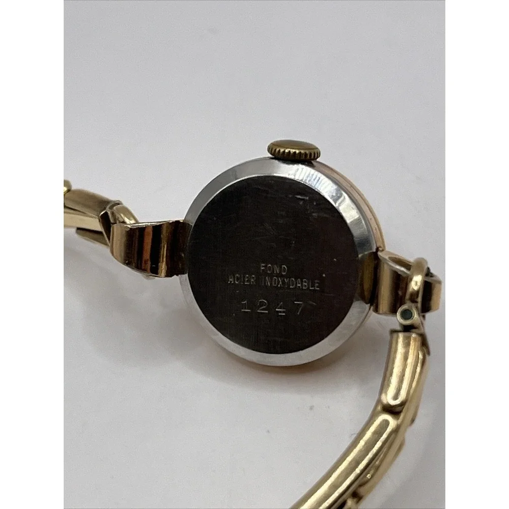 Vintage Majex Swiss 17 Jewels Women's Mechanical Watch 18mm Case- Working